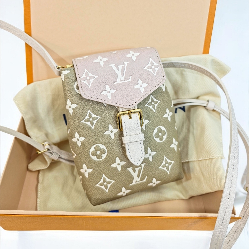 Louis Vuitton Tiny Backpack Spring in the City Empreinte M81351 Crossbody Bag - Picture 4 of 16